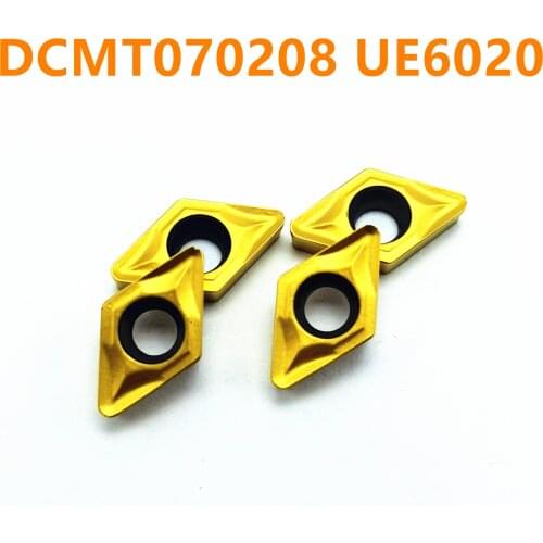 Tungsten Carbide DCMT070208 UE6020 Carbide Inserting Tool DCMT 070208 End Milling Lathe CNC Tool