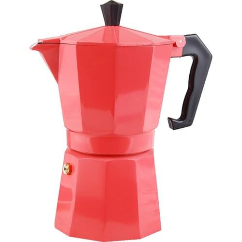 2/3/4/6/9/12 Cup Stove Top Espresso Coffee Percolator, Moka Pot Jug Maker PICK