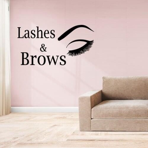 Beauty Beauty salon Home Decorations Pvc Decal For Home Decor Living Room Bedroom Mural Custom