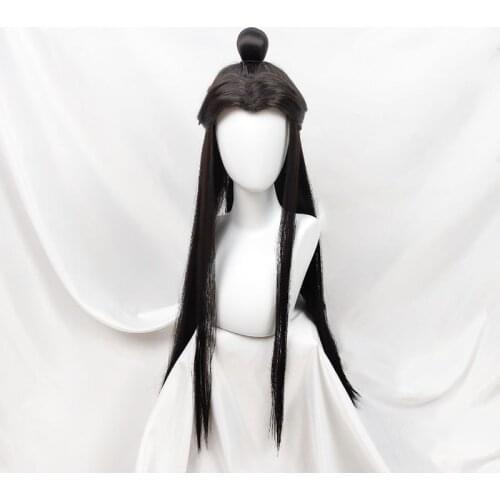 Anime Tian Guan Ci Fu Cosplay Wig Xie Lian Hair Heaven Officials Blessing Cosplay Xie Lian Cosplay Hair For Men And Women