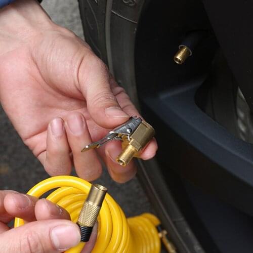 Auto Air Pump Tire Valve Connector For Audi A4 B5 B6 B8 A6 C5 A3 A5 Q5 For BMW E46 E39 E90 E36 E60 E34 E30 F30 F10 F20 X5 M3 X3