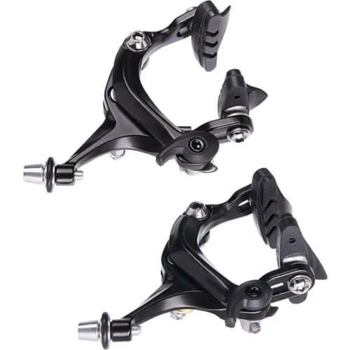 Bicycle Brake Racing Road Bike Dual Pivot Brake Aluminum Side Pull Caliper Front Rear XR-Hot