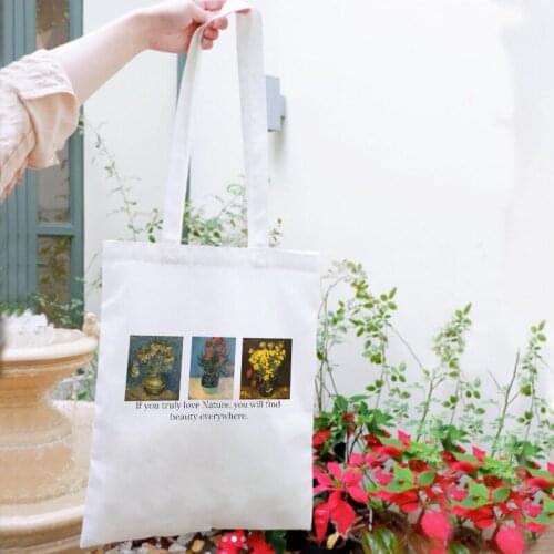 Vincent Van Gogh Tshirts Vintage Woman 2021 Nature Classic Women Sexy Tops Floral Aesthetic Graphic Tees Kawaii Clothes Classic