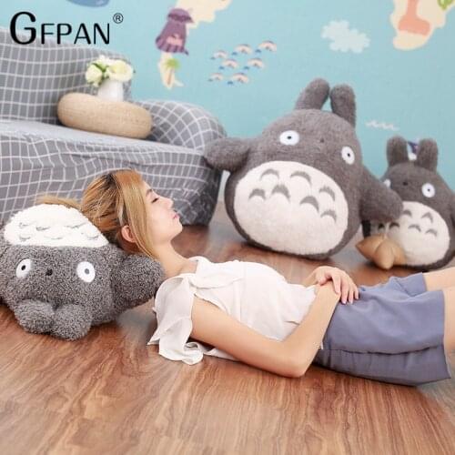 20-70cm Funny Totoro Plush Toys Famous Cartoon Totoro Soft Plush Stuffed Animal Cushion Doll Creative Gift For Children