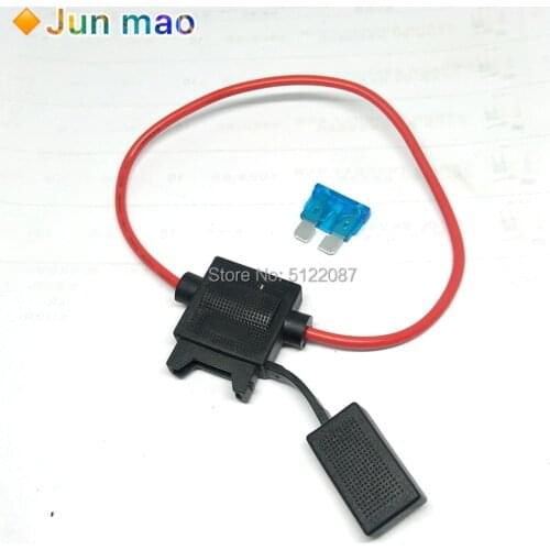 1pcs medium blade Auto fuse +1pcs waterproof auto Fuse Holder