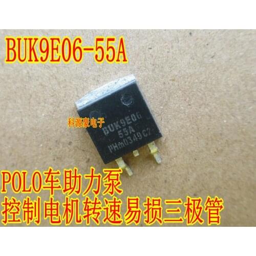10pcs/lot BUK9E06-55A BUK9E06 TO-263 -55V-154A for POLO car triode control motor speed chip In Stock