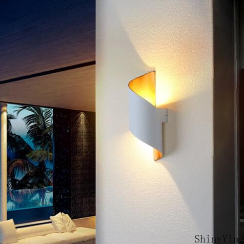 10W wandlamp design Waterproof Aisle Door Balcony Store Lighting Decoration Garden Aluminum Apply wall