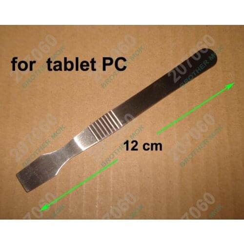 12cm Magnetic Metal Crowbar Flat head Pry Tool Prying Open Shell Tools for iPad Tablet PC iPhone Samsung Repair 2000/lot