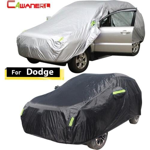Cawanerl For Dodge Challenger Journey Magnum Stratus Nitro Avenger Auto Cover Waterproof Sun Rain Dust Snow Resistant Car Cover