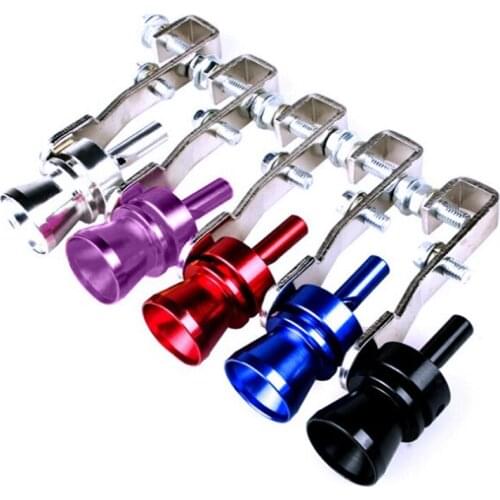 Car Turbo Muffler Exhaust Pipe Sound Simulator Whistle 37mm-48mm
