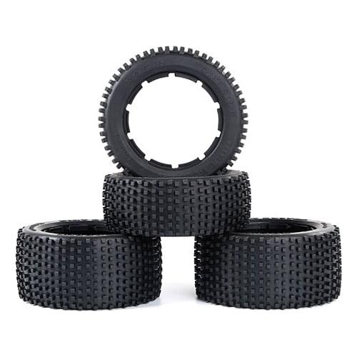 Baja Buggy Mini Pin Tires Dirty Buster Fits HPI Baja 5B 2.0 SS Rovan