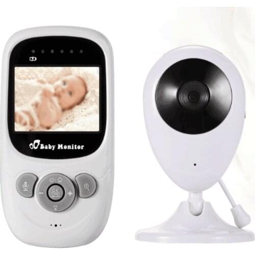 880 Wireless Baby Monitor Device With Battery And 2.4-Inch Color Screen Multi-Function Display Camera Temperature Monitor Displa