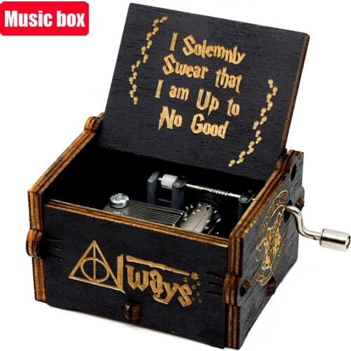 Hand crank wooden music box, Queen, Jurassic Park, Halloween, you are my sunshine, birthday gift, love daughter, Christmas gift