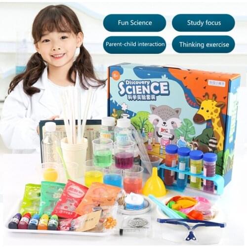 Childrens Chemical Experiment Educational Toy Detechable Improve Intelligence Pattern Portable Educational Toys