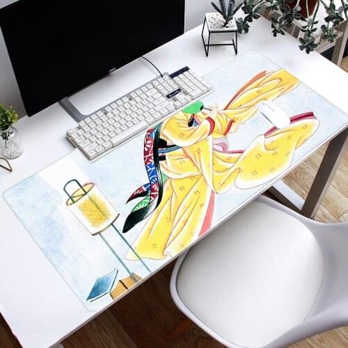 Sell Well Gaming Mouse Pad Chinese Classical Design Mousepad Game Gamer Mouse Keyboard Mat Office Decoration Table Mat 90*40cm