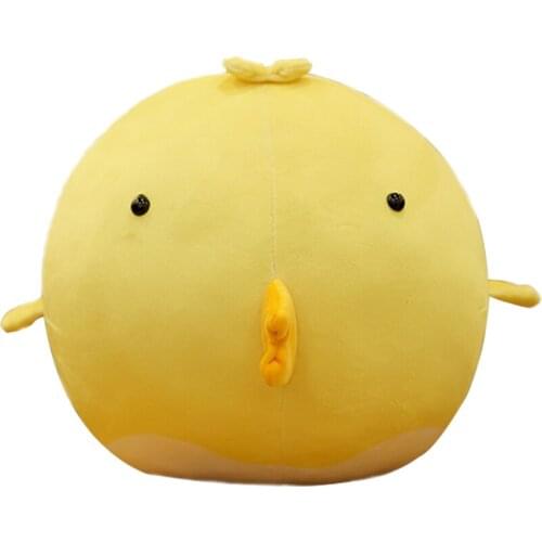 Korea DramaFlower of Evil Cute round Chick Plush Toys Soft Stuffed yellow Chicken Pendant Toys For Kid Gift
