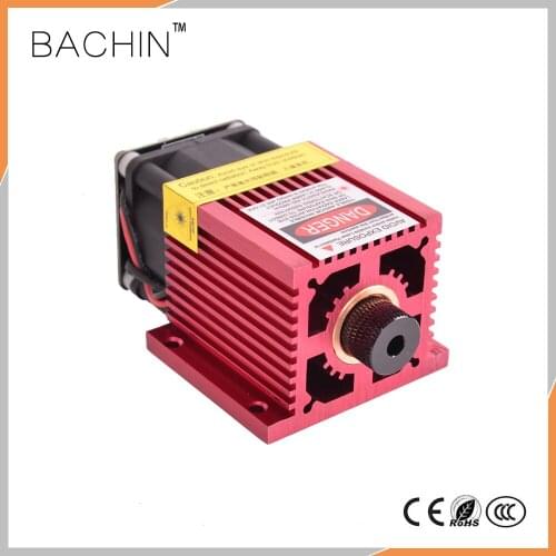 5.5W 445nm Blue Light Laser Module 12V DC Laser Head High Power 5500mW CNC Laser Cutter Engraving Machine Parts, PWM hx2.54 2p