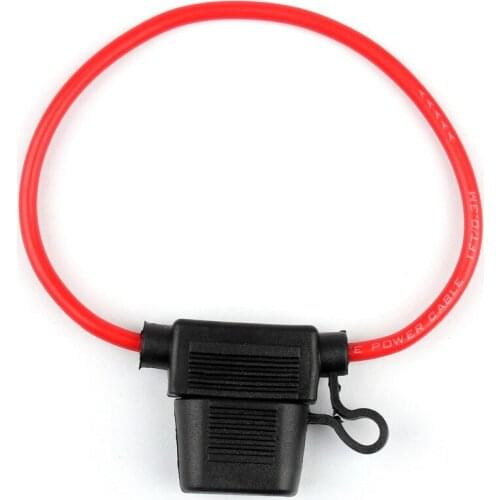 Areyourshop Mini Blade Fuse Holder Waterproof 12AWG In-Line Wire Cable For Car/Boat 1/2/4/8PCS Newest Fuses Cable