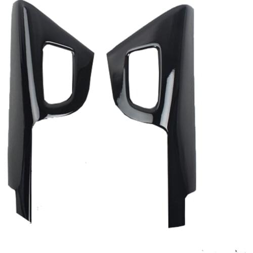 Black Car Front Door Handle Panel Sticker Cover Moulding Trim for Toyota Hiace 200 2005 2006 2007 2008 2009 2010 2011 2012 2013