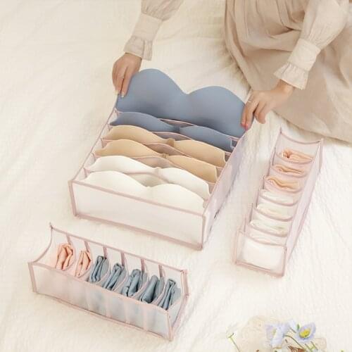 Underwear Hanging Organizer Bra Socks Clothes Storage Box Folding Drawer Wardrobe Closet Ties Shorts Case Home Accessories Stuff