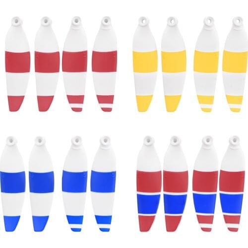 NEW 1 Pair Replacement Propellers Low Noise Light Weight Props White with Color Stripes for DJI Mavic Mini 2 Drone Spare Parts
