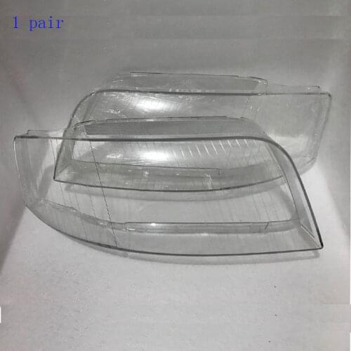 The front headlights headlamps of glass lamp shell lamp shell, transparent lid masks for Audi A6 C5 2003 -2005