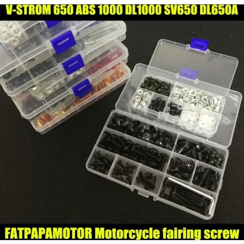 Universal Motorcycle Fairing Bolts Screw Moto Spring Bolts For SUZUKI V-STROM 650 ABS 1000 DL1000 SV650 DL650A