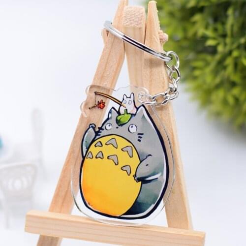 WL001 Totoro Keychain Anime Keyring Accessories