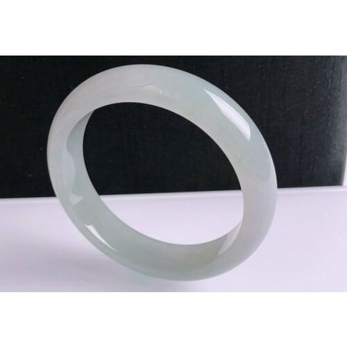 Zheru jewelry natural Burmese emerald light purple 54mm-64mm bracelet elegant princess bracelet send mother send girlfriend