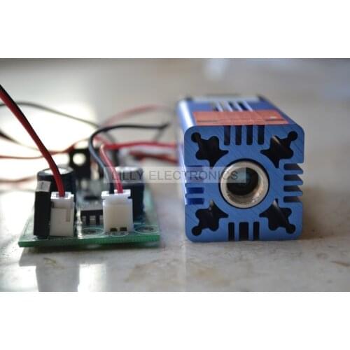 635nm 638nm 500mw Orange Red Laser Dot Module 12V+ TTL with Cooling long time working