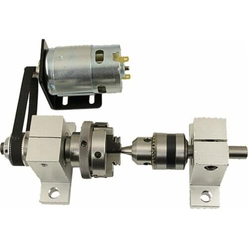 775 CNC Spindle Motor Rotary Axis Chuck 65mm Activity Tailstock Thimble Height 42mm DIY Wood Router Part Tools