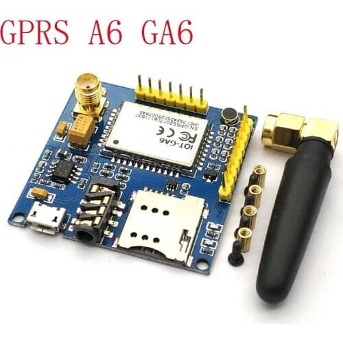 A6 GPRS Pro Serial GPRS GSM Module Core DIY Developemnt Board Replace SIM900 NEW