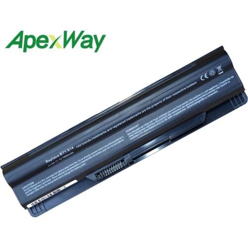 6600mAh 11.1v 9 cell battery For MSI BTY-S14 BTY-S15 FR700 FX700 CR650 CX650 FX420 FX603 40029683 40029150 40029683