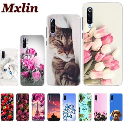 For Xiaomi Mi 9 SE Case Cover 5.97 inch Silicone Back Protective Soft TPU Phone Case Shell For Xiomi Xiaomi Mi9se Mi 9 SE Cover