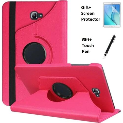 360 Degree Rotating PU Leather Cover include Back Case Full Body Case For Samsung Galaxy Tab A A6 10.1 2016 T585 T580 T580N Case