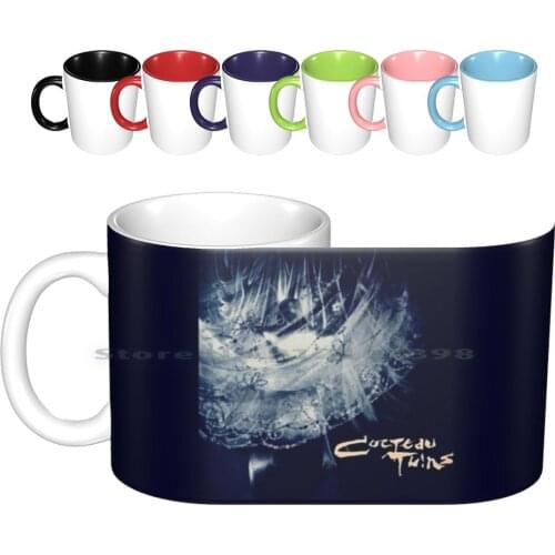 Cocteau Twins Ceramic Mugs Coffee Cups Milk Tea Mug Cocteau Twins Ethereal Dark Wave Goth Alternative Shoegaze 198s 80s 4ad