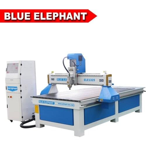 China 1325 cnc router machine t-slot table cheap woodworking machine with 1300*2500mm working area