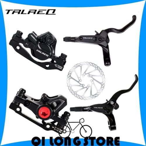 TRLREQ mountain bike oil disc brake kit Aluminum alloy oil brake disc hydraulic disc brake hydraulic brake universal
