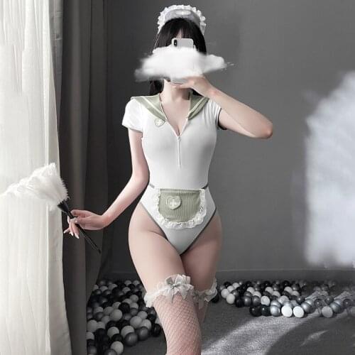 Cosplay Maid Sexy Erotic Bunny Lingerie Classical Costumes Kawaii Nurse Uniform Outfit Porno Suit Temptation Bodysuit For Women