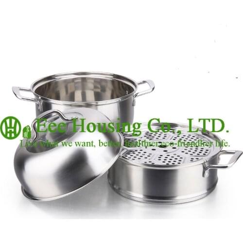 Stainless steel cooking cookware kitchenware set manufactuer in China,cooking pot,stainless steel steamer pot kitchen