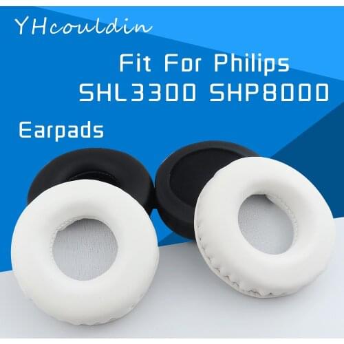 YHcouldin Earpads For Philips SHL3300 SHP8000 Headphone Accessaries Replacement Leather