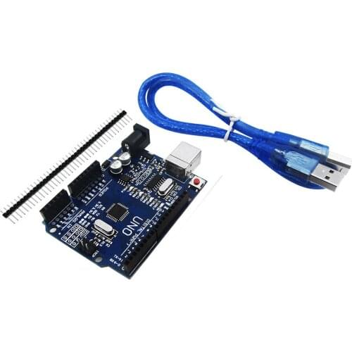 New 10set/lot UNO R3 MEGA328P CH340G with usb cable (Compatible)