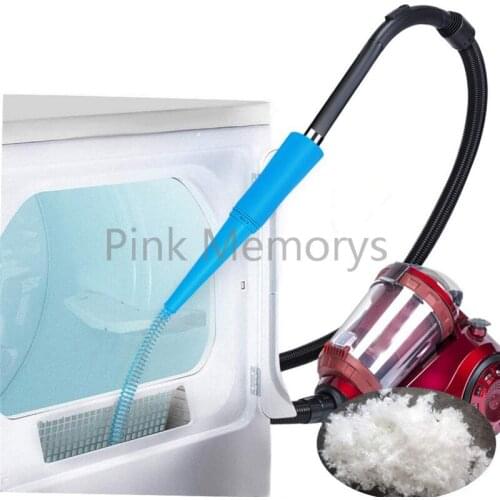 Portable Dryer Lint Vacuum Hoses Cleaner Dust Removal Extension Tube for Washer Dryer Ventilation Fixing Home Cleaning Tool