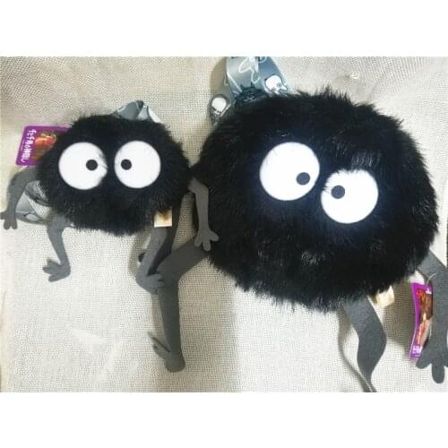 TOTORO Spirited Away cotton Dust Plush Coin Bag & Shoulder bag Adjustable straps
