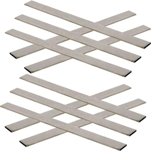 Utoolmart Cutting Tools For Milling Turning 2*16*200/2*18*200/2*20*200/2*25*200/2*30*200mm CNC Lathe HSS Square Tool Bits Bar