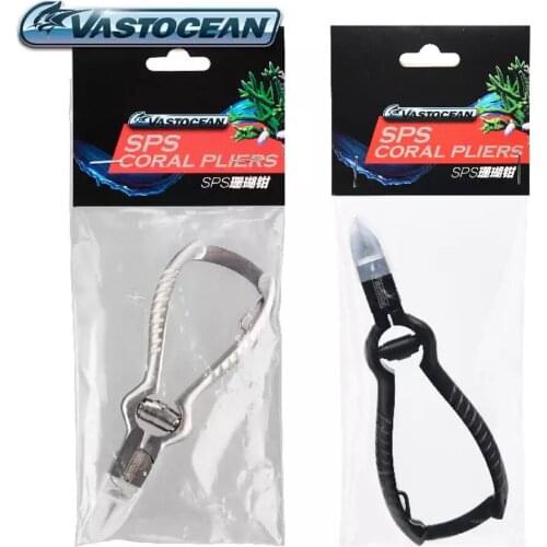 VASTOCEAN Aquarium Stainless Steel Sps Coral Pliers Scissors Cutter Fish Reef Tank Tools Coral Clamp Bone Cutter
