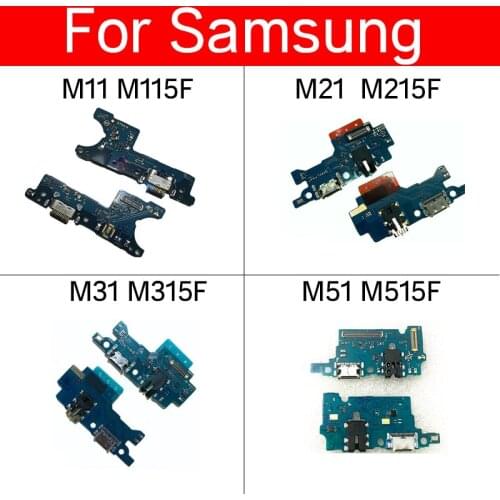 Charger USB Jack Dock Board For Samsung M11 M115F M21 M215F M31 M315F M51 M515F Charging Port USB Plug Connector Board Parts