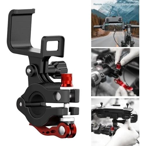 Remote Control Bike Clamp For DJI Mavic Pro Mini 2 Spark Remote Bicycle Clamp Motorcycle Handlebar Transmitter Bike Clips Holder