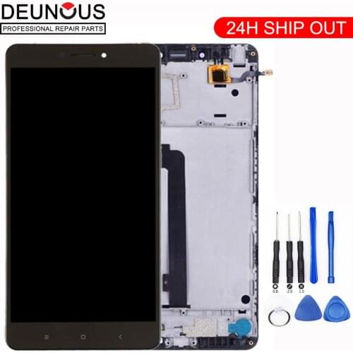 6.44"1920x1080 IPS LCD Display For XIAOMI MI MAX 2 LCD Touch Screen for Max2 Mi Max 2 LCD Digitizer with Frame Replacement Parts