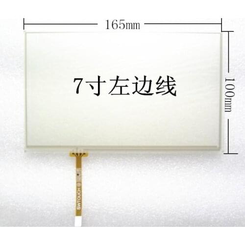 7 Inch Touch screen navigation GPS new original 165*100 screen screen 7 Inch Touch Screen resistive